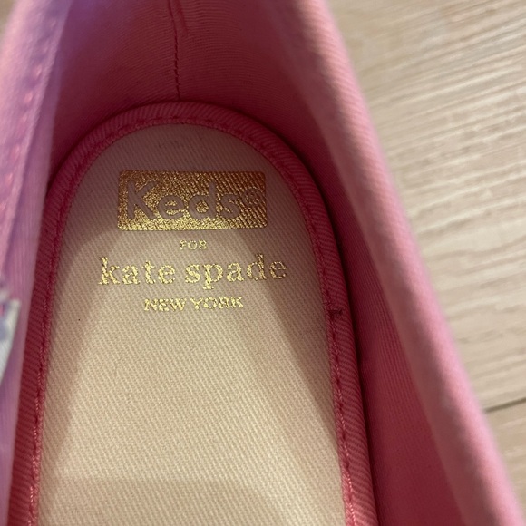 KATE SPADE NEW YORK x KEDS WOMEN’S CHERRY DOUBLE DECKER SNEAKERS PINK - Picture 5 of 7